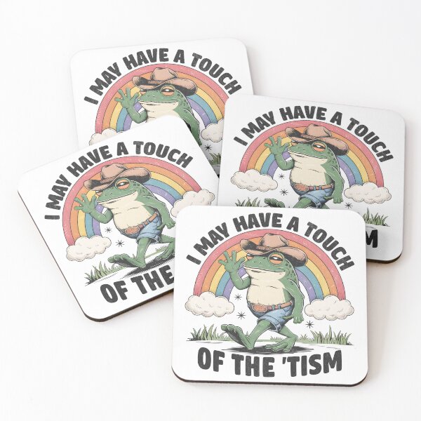 Item preview, Touch Of The Tism Frog designed and sold by BeansterNL.