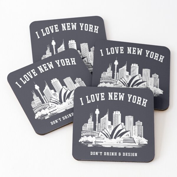 Item preview, I Love New York City Name Skyline Sydney Humorous designed and sold by popanato.