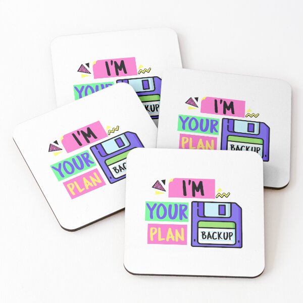 Item preview, I’m Your Backup Plan 90s Floppy Disk T-Shirt designed and sold by Styles-Hub.