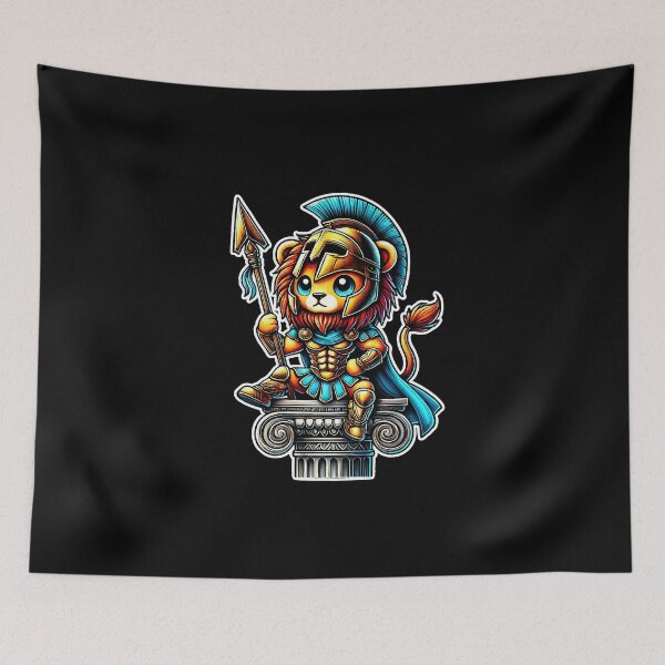 Item preview, Spartan Lion Majestically Enthroned designed and sold by lAnJefurtifeu.