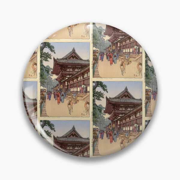 Item preview, Daibutsu Temple Gate  Yoshida Hiroshi designed and sold by TeeARTHY.