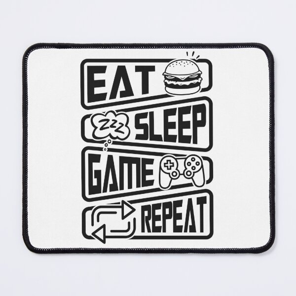 Item preview, Eat sleep game repeat designed and sold by A-NDesignStudio.