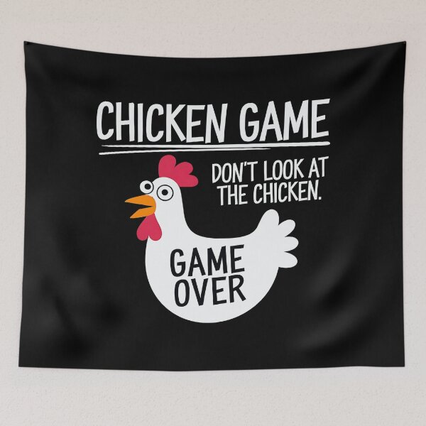 Item preview, Chicken Game T-Shirt | Funny Chicken Joke designed and sold by luannsemmsobre.