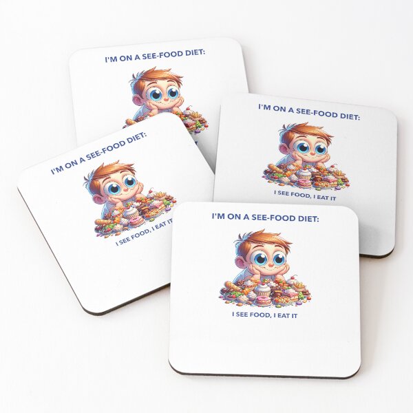 Item preview, I'm on a See-Food Diet- I See Food, I Eat It! designed and sold by My Joyful Charm Store.