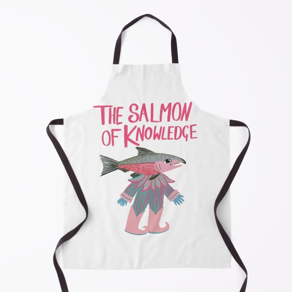 Item preview, Salmon of Knowledge - Wicker Man Fan Art. Celebrate English folklore with this whimsical t-shirt design, illustrated by artist Jemma Jamie Skidmore designed and sold by Jemma Jamie Skidmore.