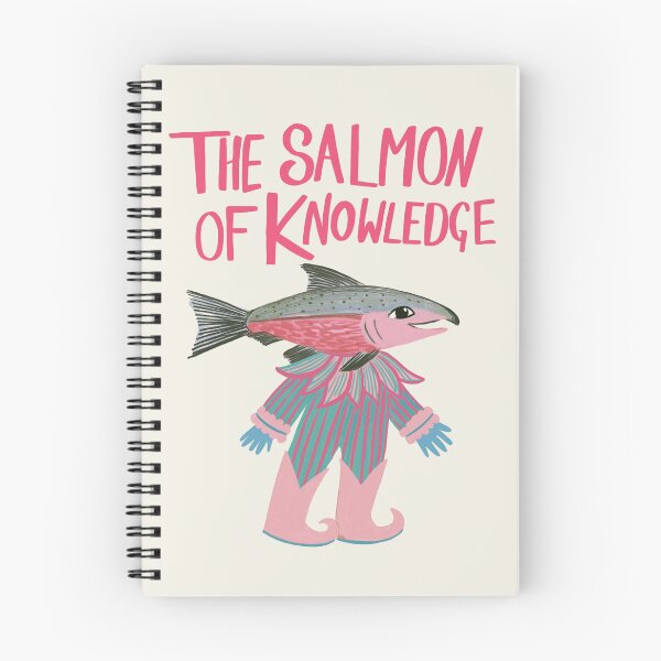 Item preview, Salmon of Knowledge - Wicker Man Fan Art. Celebrate English folklore with this whimsical t-shirt design, illustrated by artist Jemma Jamie Skidmore  designed and sold by Jemma Jamie Skidmore.
