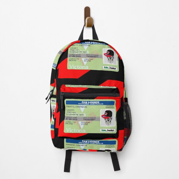 Item preview, Essendon Bombers Fanatic Fan Licence designed and sold by Fake Heston’s Scribble Emporium.
