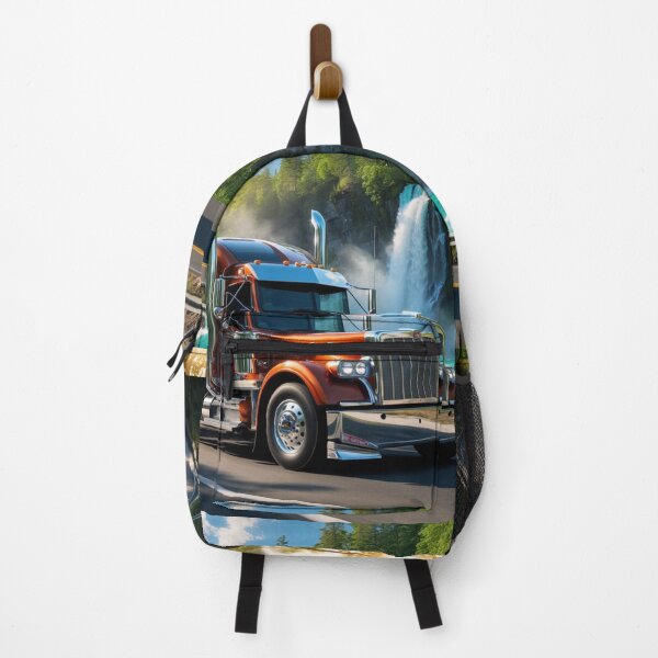 Item preview, Big Rig on Scenic Highway designed and sold by Skye Ryan-Evans.