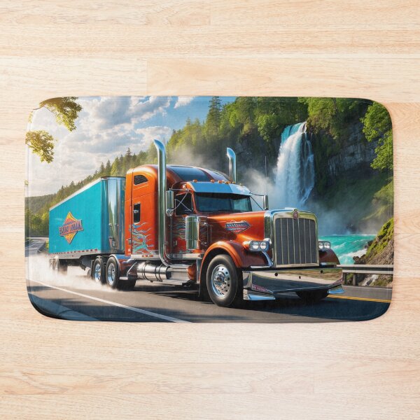 Item preview, Big Rig on Scenic Highway designed and sold by Skye Ryan-Evans.