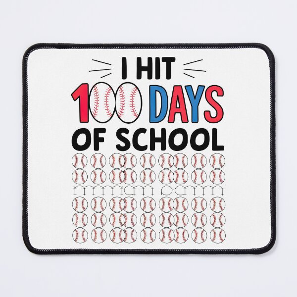 Item preview, 100 Days of School Baseball Celebration designed and sold by Meme-shirt.