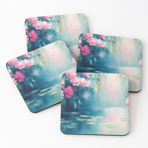Item preview, Dreamscape of Water Lilies - Nature’s Elegance designed and sold by daila70.