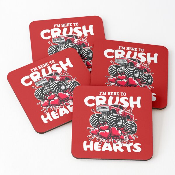 Item preview, I'm Here to Crush Hearts designed and sold by DetourShirts.