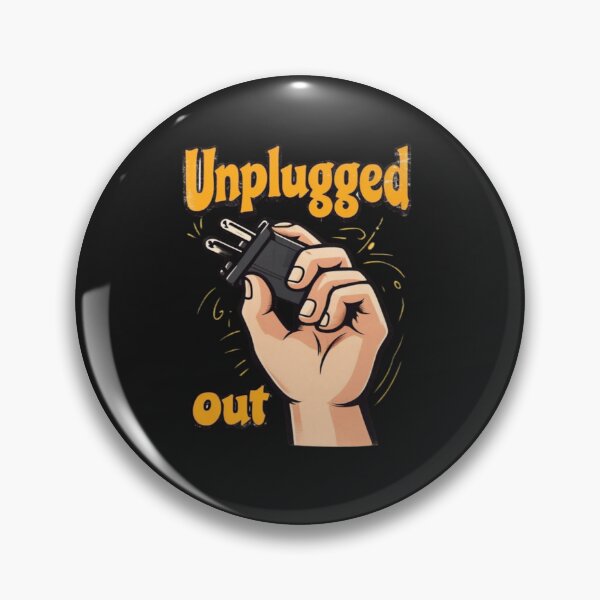 Item preview, Unplugged Out Reloaded Premium Trendy Best Gift designed and sold by Imaginarium of Chaos falcon88 .
