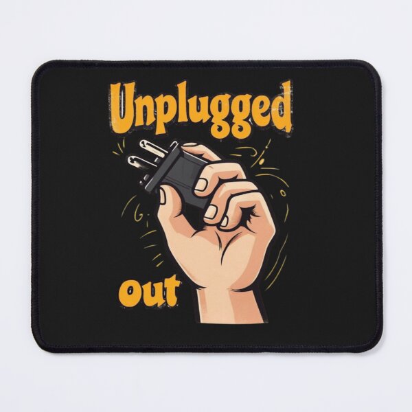 Item preview, Unplugged Out Reloaded Premium Trendy Best Gift designed and sold by Imaginarium of Chaos falcon88 .