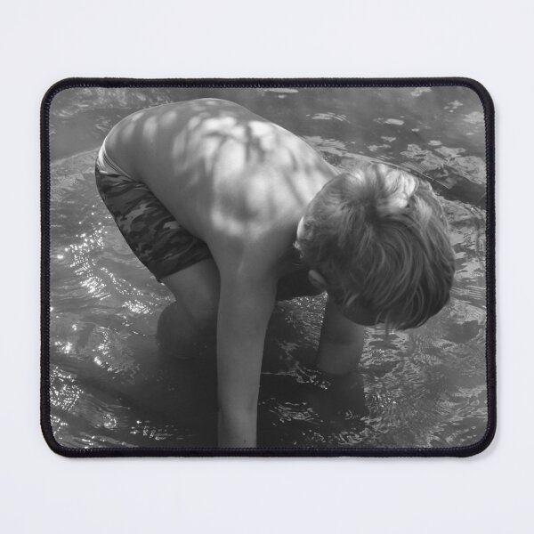 Item preview, A young boy looking for water beetles in the creek designed and sold by FoxGlove5.