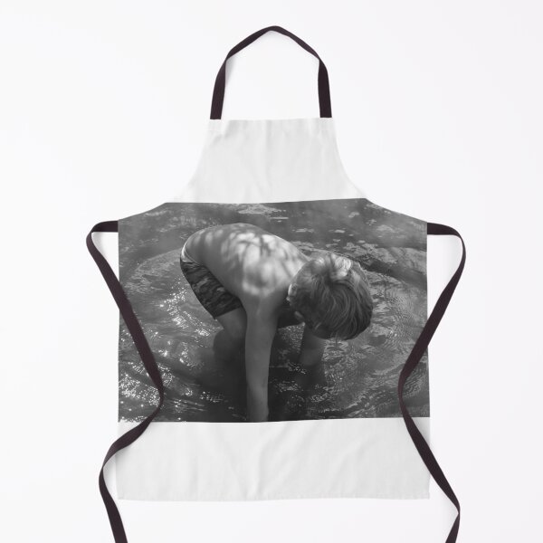 Item preview, A young boy looking for water beetles in the creek designed and sold by FoxGlove5.