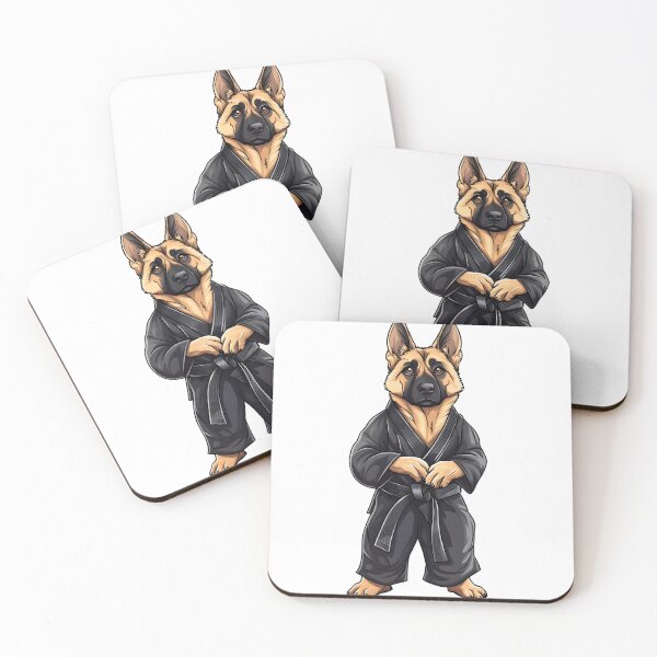 Item preview, German Shepherd in Jiu Jitsu Gi | Martial Arts Dog Design designed and sold by cobyc10916.