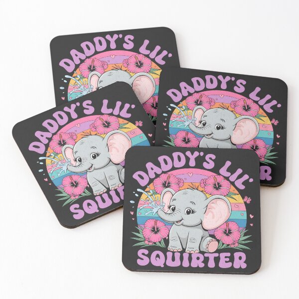 Item preview, Copy of Daddy's Lil Squirter Cute Elephant designed and sold by BeansterNL.