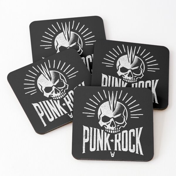 Item preview, Punk rock skull designed and sold by WildPortrait.
