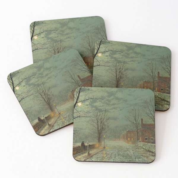 Item preview, Bonchurch, Isle of Wight - John Atkinson Grimshaw designed and sold by forgottenbeauty.