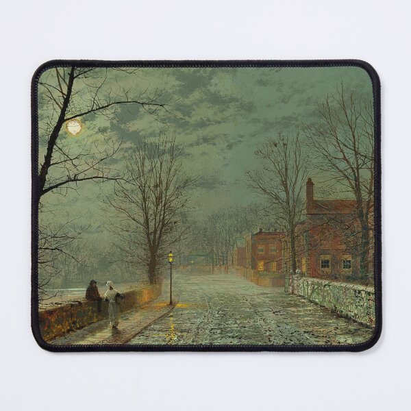 Item preview, Bonchurch, Isle of Wight - John Atkinson Grimshaw designed and sold by forgottenbeauty.
