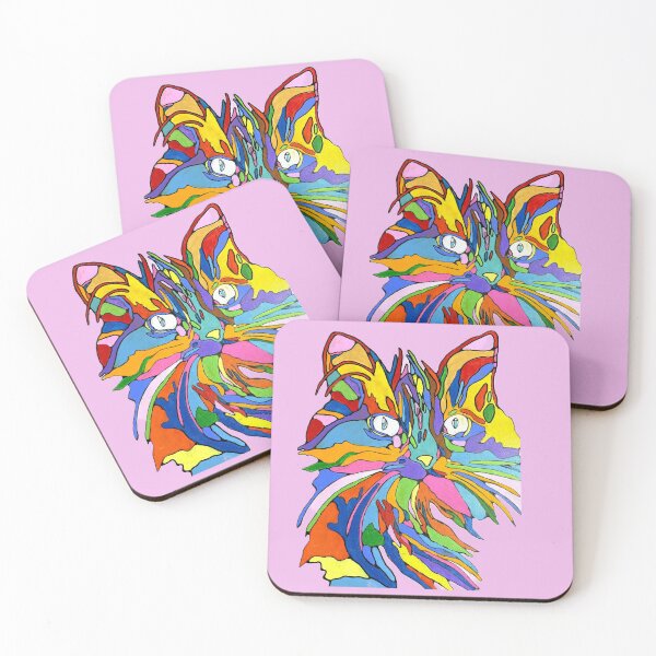 Item preview, Vibrant Feline Furry Collection: Bold Cat Art That Purrs with Personality designed and sold by Sherrylynart.