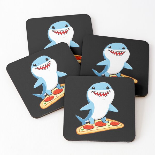 Item preview, Funny Pizza Shark designed and sold by Adrian Kane.