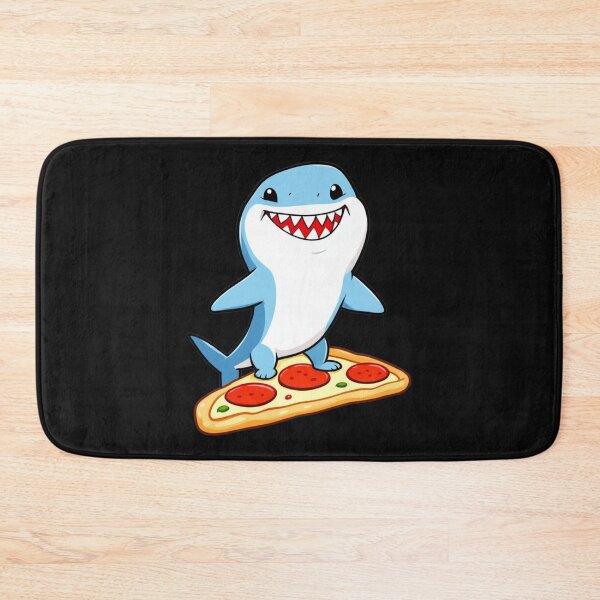 Item preview, Funny Pizza Shark designed and sold by Adrian Kane.