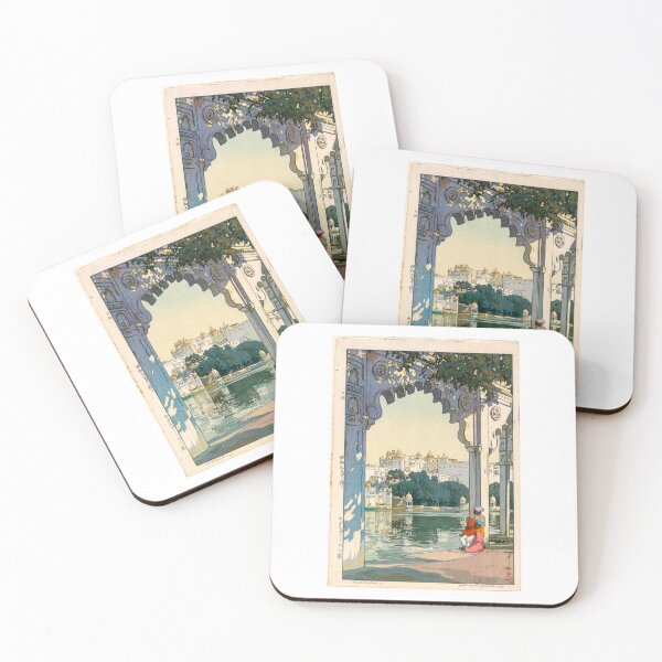 Item preview, Udaipur Castle,Japanese Wall Art Yoshida Hiroshi designed and sold by TeeARTHY.