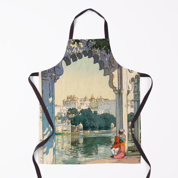 Item preview, Udaipur Castle,Japanese Wall Art Yoshida Hiroshi designed and sold by TeeARTHY.