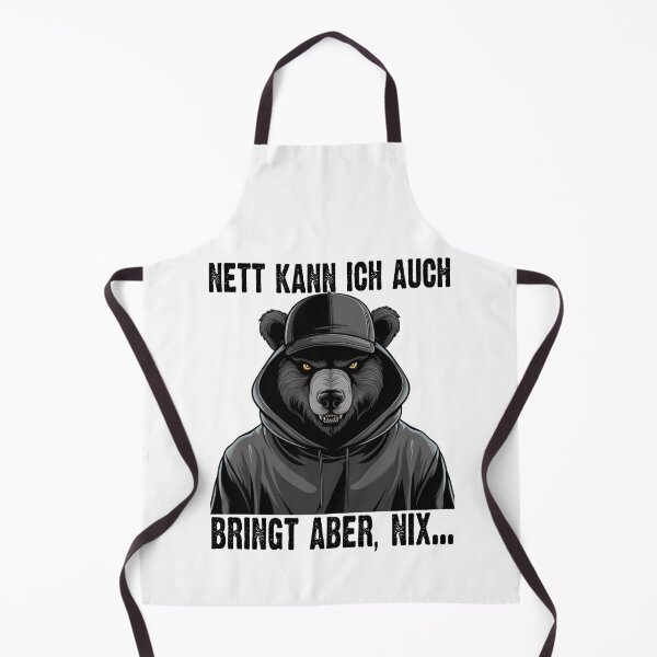 Item preview,  Nett Kann Ich Auch Bringt Aber , Nix  - Cooles Bär  - Lustiges Zitat  designed and sold by Smix Pixels.
