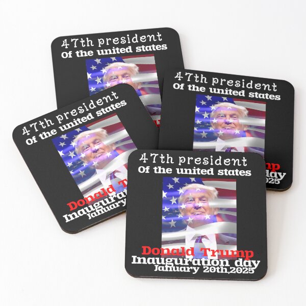 Item preview, 47th president of united states Donald Trump inauguration  designed and sold by leicha.