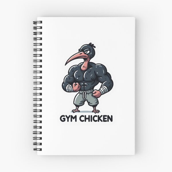 Item preview, Black Gym Chicken designed and sold by Jax-Art.