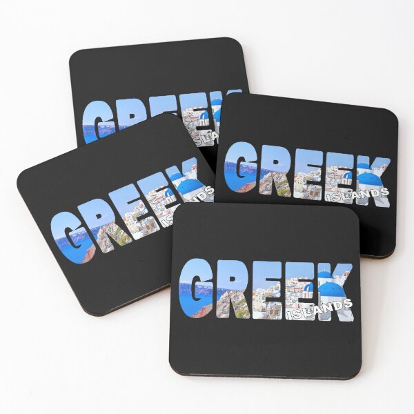 Item preview, GREEK Islands - Greece Blue Domes White Villas on Cliffside designed and sold by Adam Gormley.