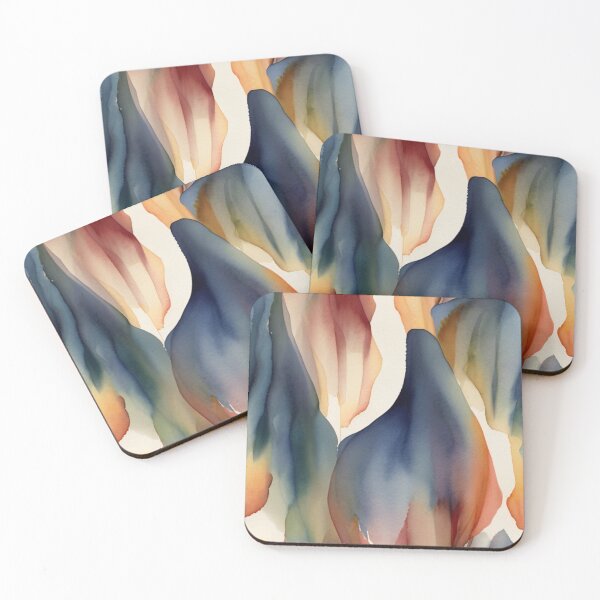 Item preview, Flowing Shades, Ethereal Watercolor Waves designed and sold by KilianSzmid.