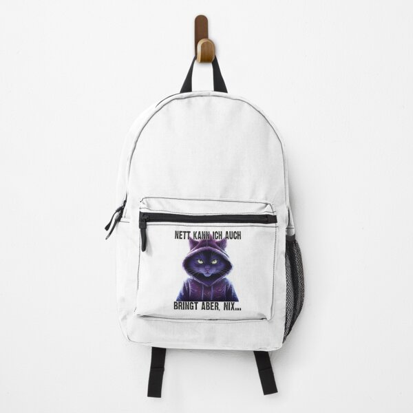 Item preview, Nett Kann Ich Auch Bringt Aber , Nix  - Cooles Katze  - Lustiges Zitat  designed and sold by Smix Pixels.