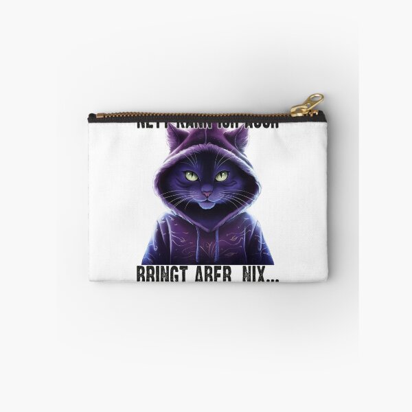 Item preview, Nett Kann Ich Auch Bringt Aber , Nix  - Cooles Katze  - Lustiges Zitat  designed and sold by Smix Pixels.