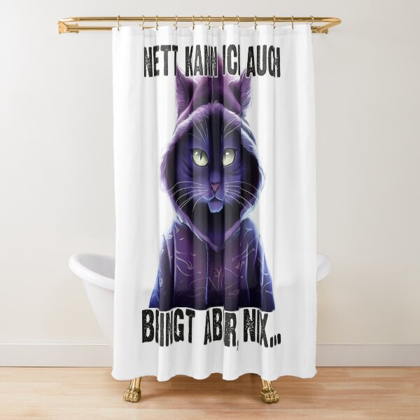 Item preview, Nett Kann Ich Auch Bringt Aber , Nix  - Cooles Katze  - Lustiges Zitat  designed and sold by Smix Pixels.