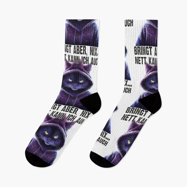 Item preview, Nett Kann Ich Auch Bringt Aber , Nix  - Cooles Katze  - Lustiges Zitat  designed and sold by Smix Pixels.