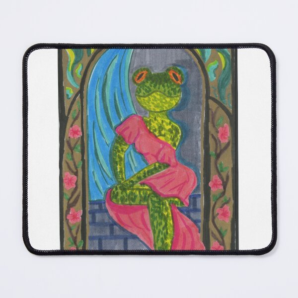 Item preview, Art Nouveau Loveland Frog designed and sold by MissMykasArt.