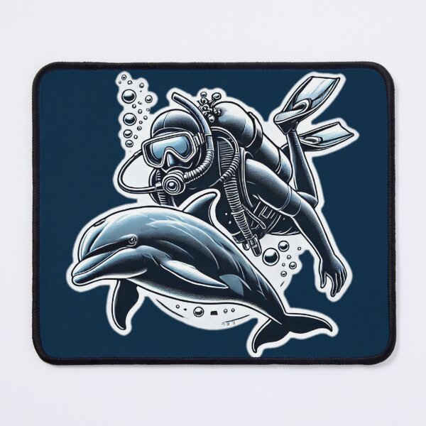 Item preview, Diving with dolphins designed and sold by Brendsy.