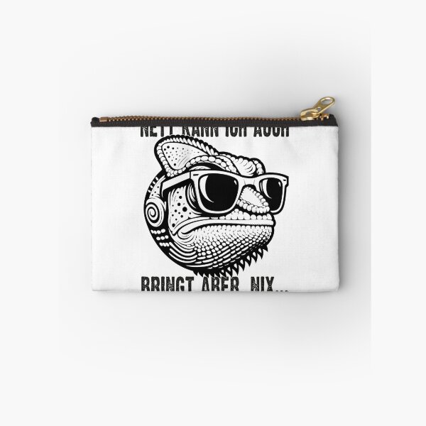 Item preview, Nett Kann Ich Auch Bringt Aber , Nix  - Cooles Chamäleon  - Lustiges Zitat  designed and sold by Smix Pixels.