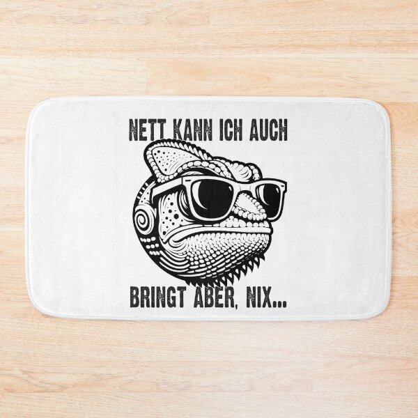Item preview, Nett Kann Ich Auch Bringt Aber , Nix  - Cooles Chamäleon  - Lustiges Zitat  designed and sold by Smix Pixels.