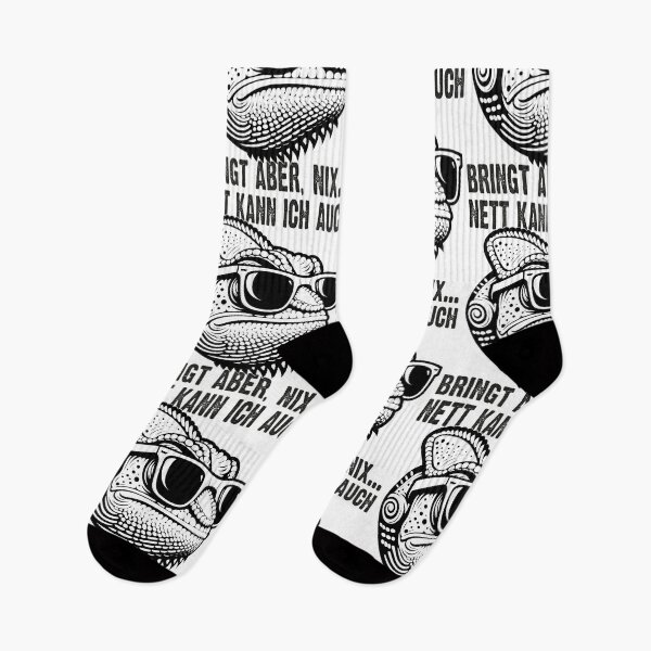 Item preview, Nett Kann Ich Auch Bringt Aber , Nix  - Cooles Chamäleon  - Lustiges Zitat  designed and sold by Smix Pixels.
