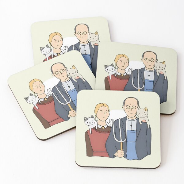 Item preview, American Gothic Parody designed and sold by Mariana Piana.