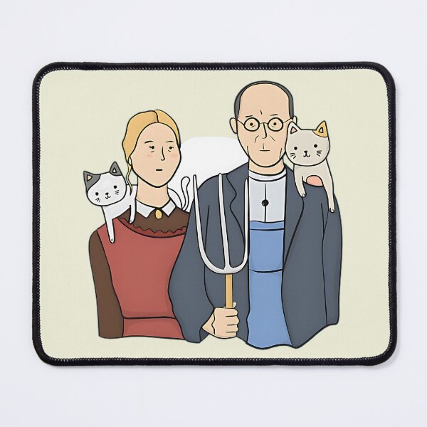 Item preview, American Gothic Parody designed and sold by Mariana Piana.