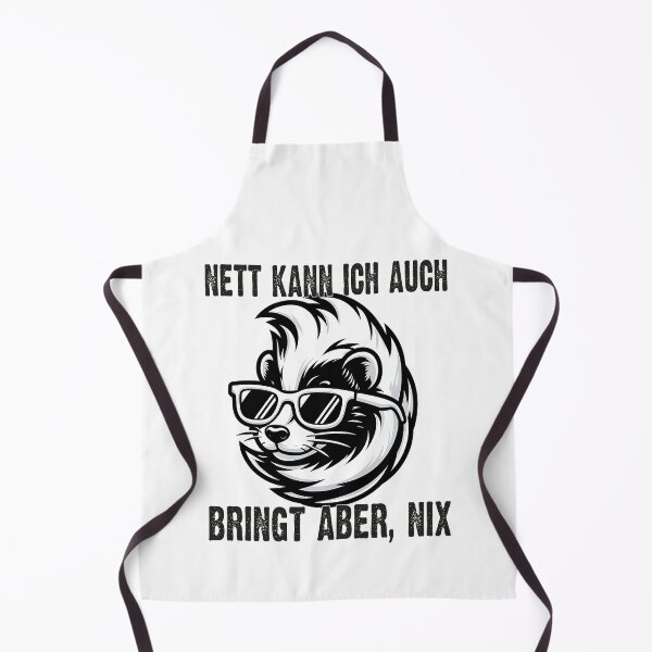 Item preview, Nett Kann Ich Auch Bringt Aber , Nix  - Cooles Skunk  - Lustiges Zitat  designed and sold by Smix Pixels.