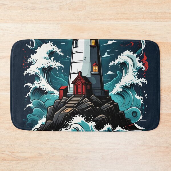 Item preview, Guardian of the Storm - Lighthouse  designed and sold by BestRebel.