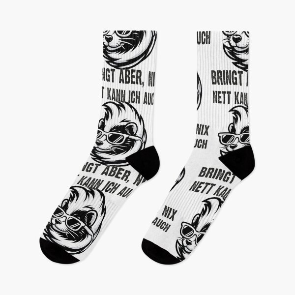 Item preview, Nett Kann Ich Auch Bringt Aber , Nix  - Cooles Skunk  - Lustiges Zitat  designed and sold by Smix Pixels.