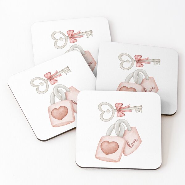 Item preview, Key to My Heart: Romantic Valentine’s Day Design designed and sold by GusiaTreasures.